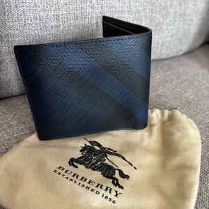Burberry Dark Blue Man Wallet